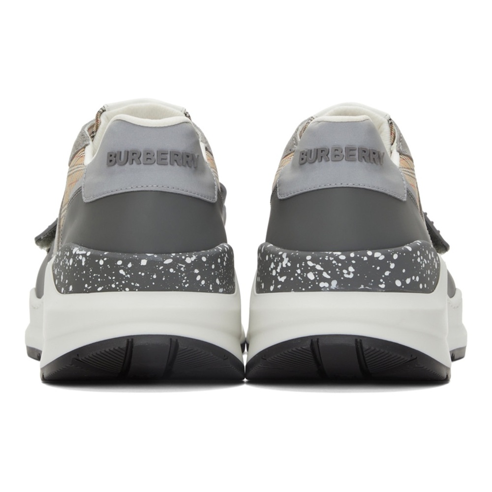 🔥BRAND NEW AUTHENTIC REFLECTIVE BURBERRY SNEAKERS‼️ - Picture 6 of 8